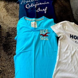 Hollister T’s Short Sleeve (lot of 3)